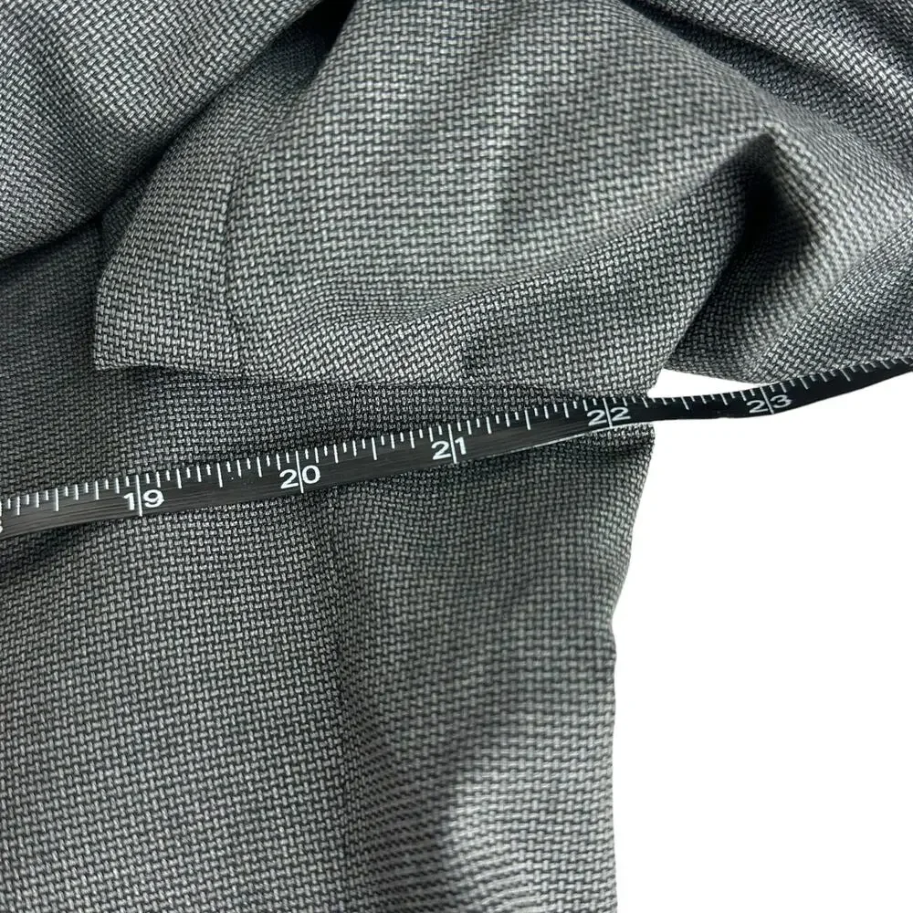 JB Britches Mens 42R Logan Gray Wool Sport Coat Jacket Blazer